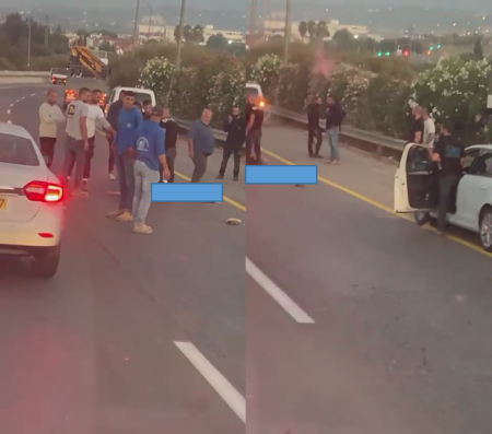 حادث مروع على شارع 75 ومصاب بجراح خطيرة